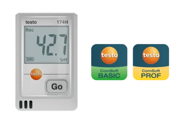 Data Logger de temperatura y humedad Testo 174H - Imagen 2