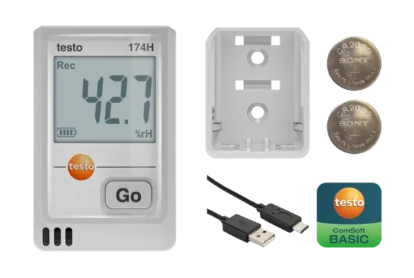 Data Logger de temperatura y humedad Testo 174H - Imagen 3