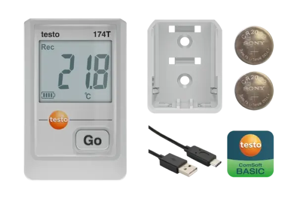 Data Logger de temperatura testo 174T - Imagen 3