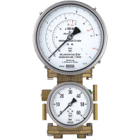 Wika - Manómetro diferencial Cryo Gauge 712.15.160, 732.15.160 - Imagen 3