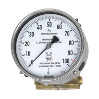Wika - Manómetro diferencial Cryo Gauge 712.15.160, 732.15.160 - Imagen 2